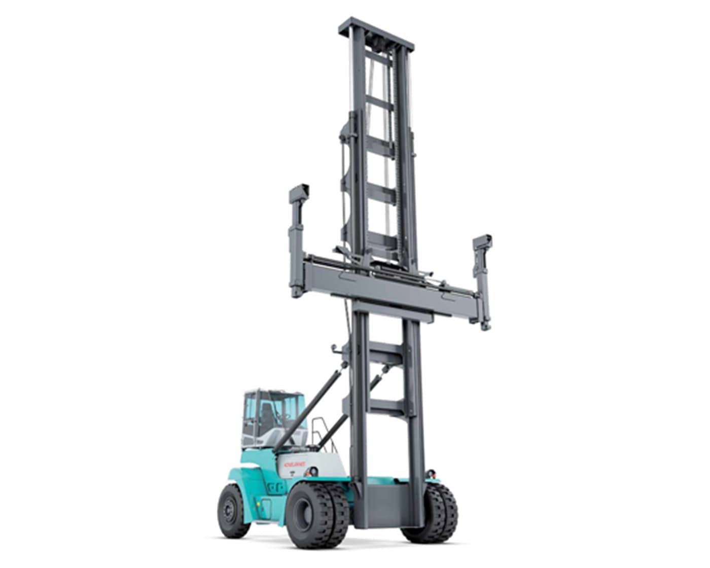 Konecranes laden container lift truck at work